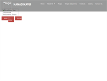 Tablet Screenshot of kanadikavu.com